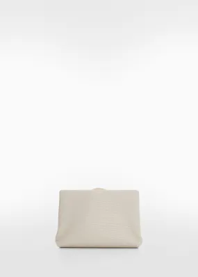 Borsa pochette texture