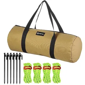 Borsa porta chiodi a martello, borsa portaoggetti portatile, picchetti per tenda, chiodi, martello per attrezzi, picchetti per t