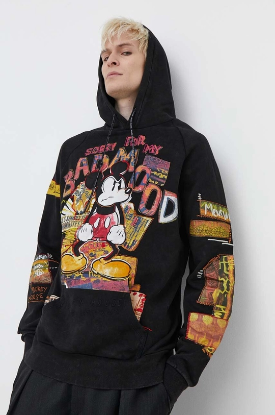 Desigual felpa in cotone MICKEY BAD MOOD