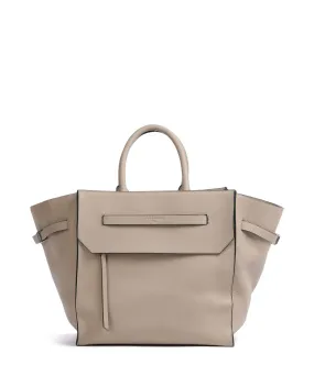  Liebeskind Lora Small Pebble L Borsa a mano pelle di vacchetta grana beige  